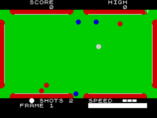 3D Pool screenshot 4 for ZX Spectrum